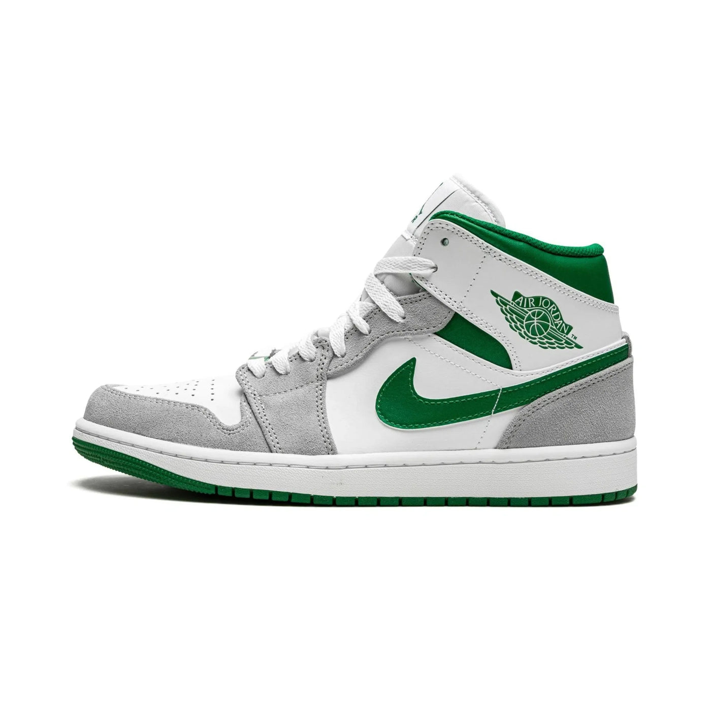 AIR JORDAN 1 MID SE - Grey Pine Green White