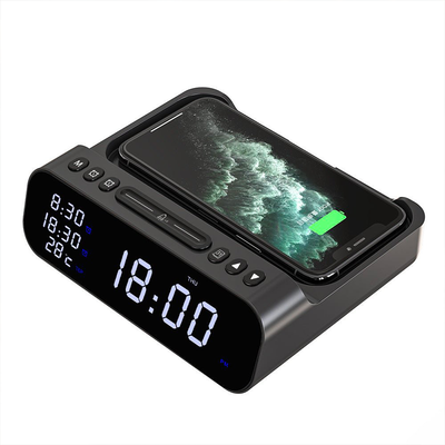 Alarm clock charging station