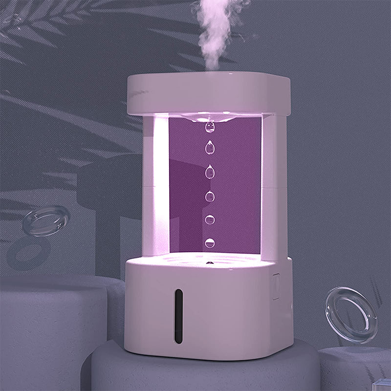 Anti-gravity humidifier