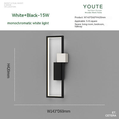 Modern minimalist wall lamp