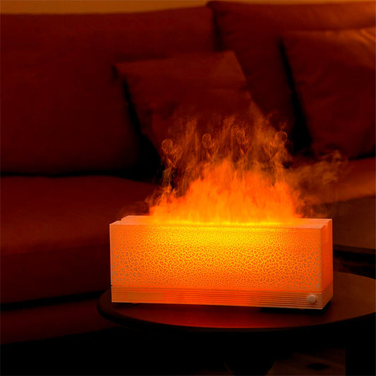 Colorful flame aroma diffuser