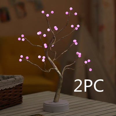 LED Pearl Tree Starry Touch Light