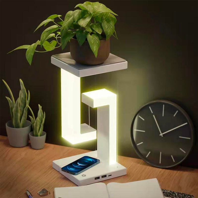 Balance wireless charging table lamp