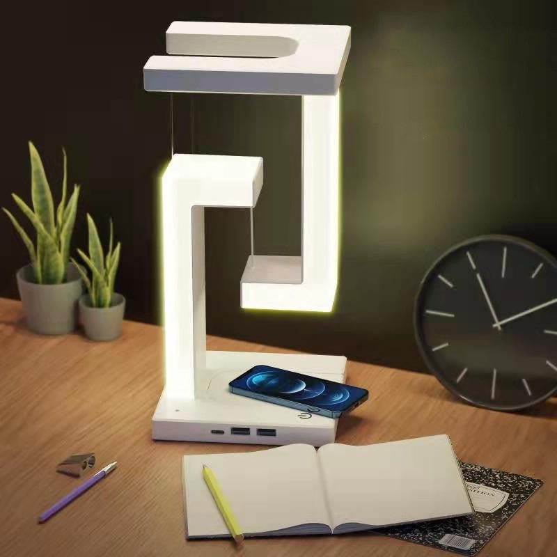 Balance wireless charging table lamp