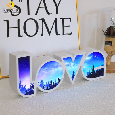 Valentines day decor LED LOVE