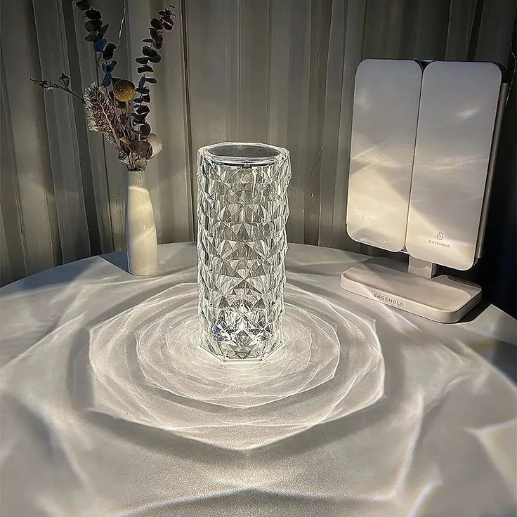 Crystal diamond lamp