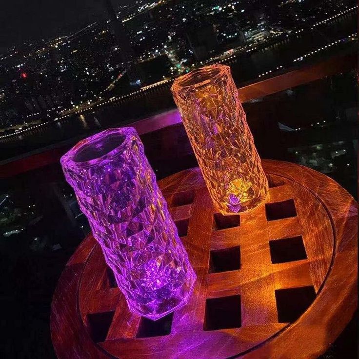 Crystal diamond lamp