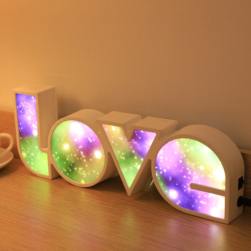 Valentines day decor LED LOVE