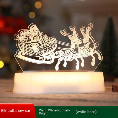 Christmas decoration 3D lamp