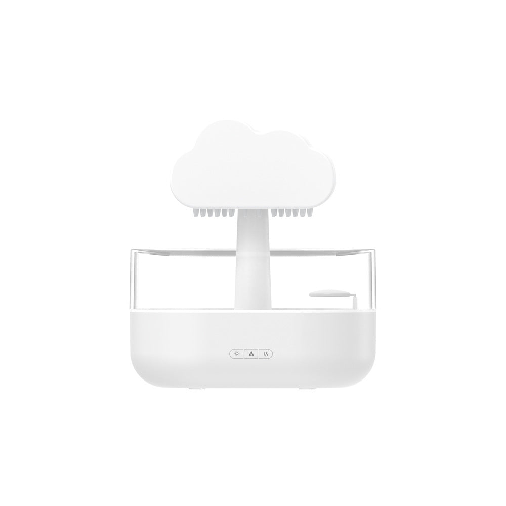 Rain cloud night light humidifier