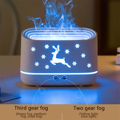 Elk flame humidifier diffuser