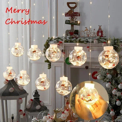 Christmas curtain lamp