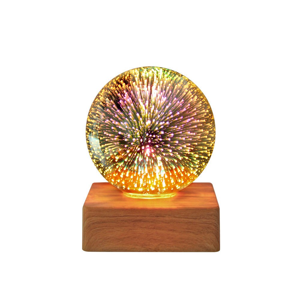 Firework crystal ball