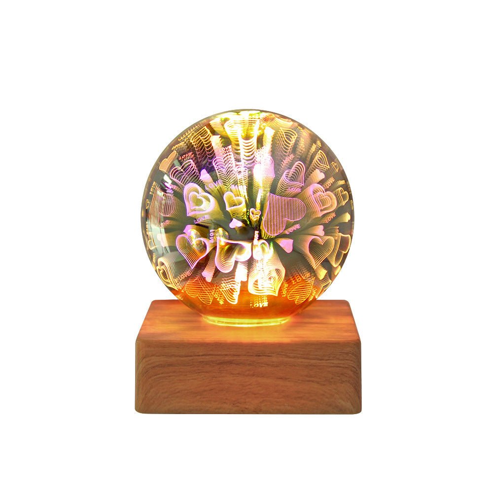 Firework crystal ball