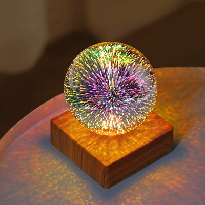 Firework crystal ball