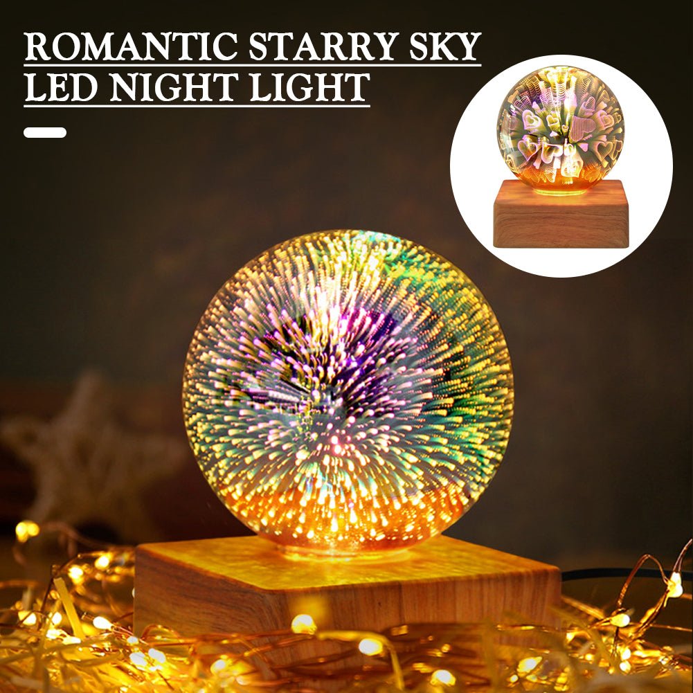 Firework crystal ball