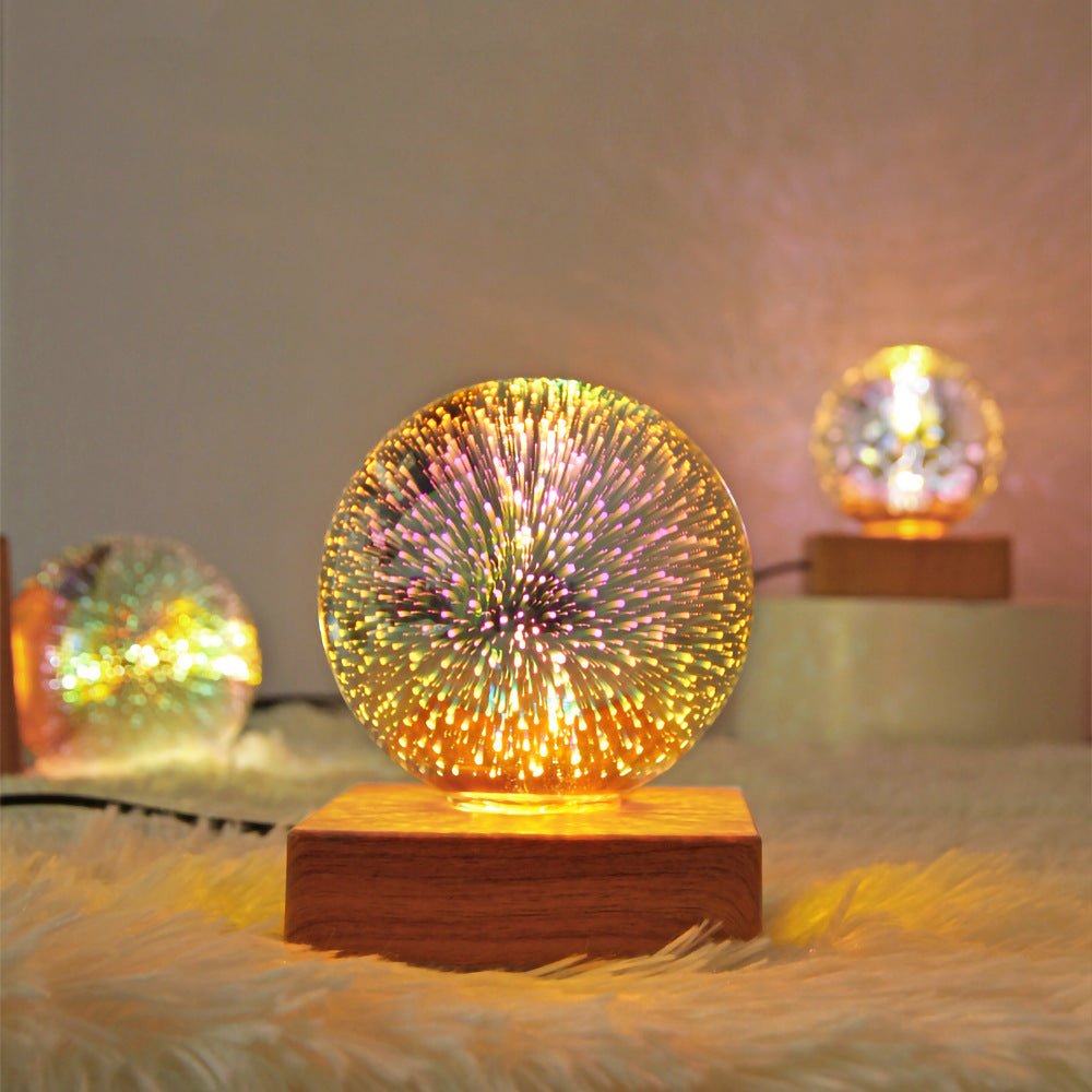 Firework crystal ball