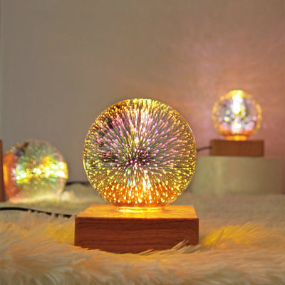 Firework crystal ball