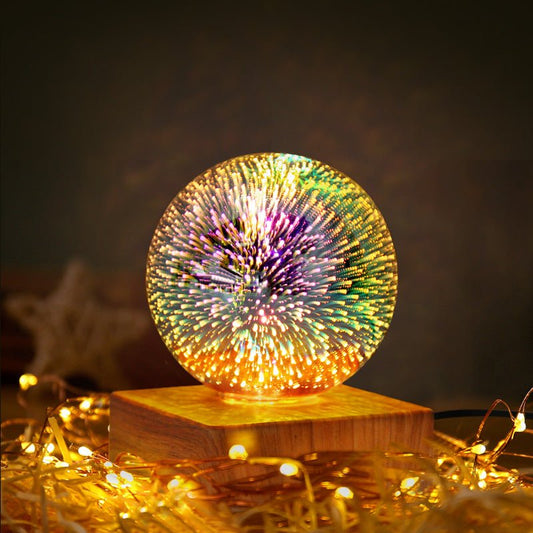 Firework crystal ball