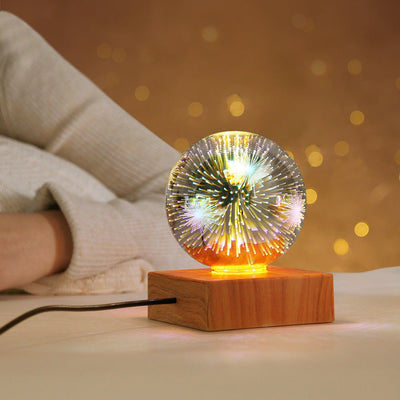 Firework crystal ball