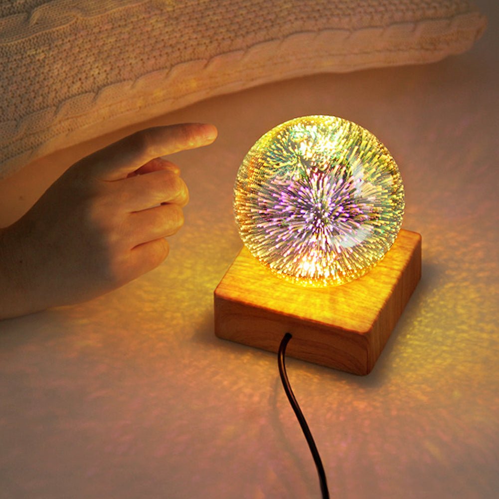 Firework crystal ball