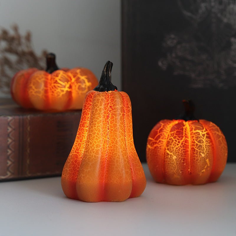 Halloween pumpkin lamp