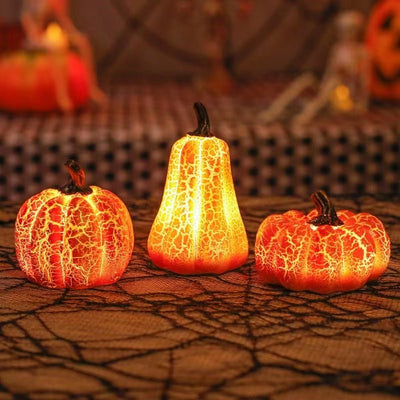 Halloween pumpkin lamp