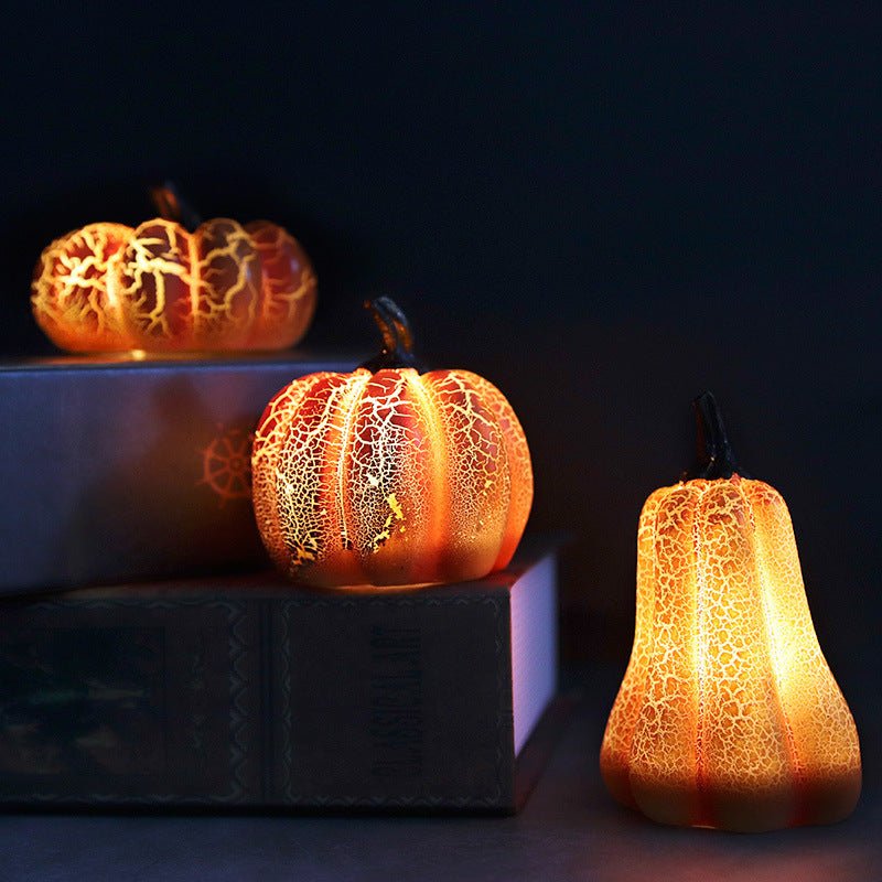 Halloween pumpkin lamp