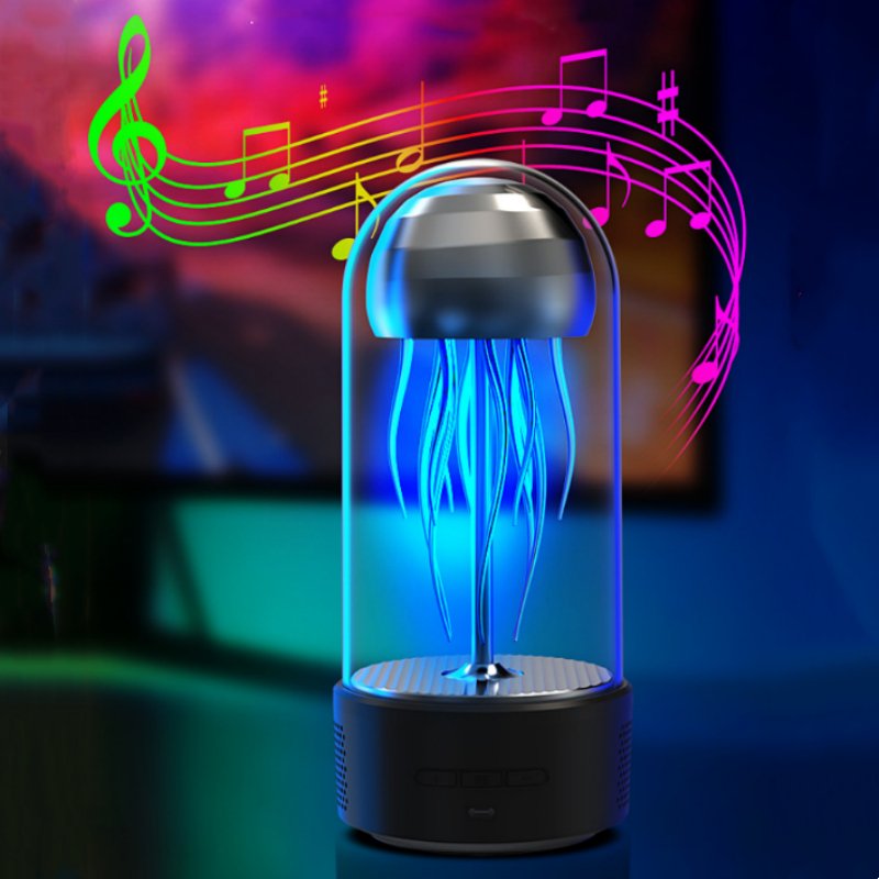 Jellyfish lamp speaker