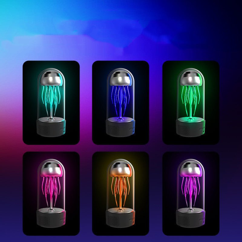 Jellyfish lamp speaker