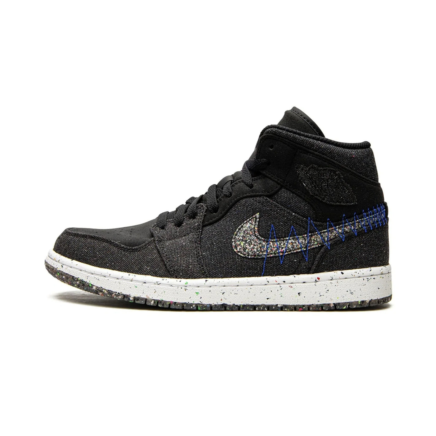 JORDAN 1 MID - Crater Black