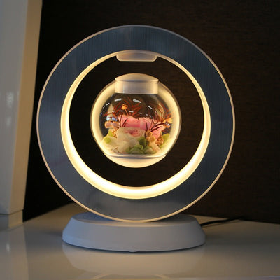 Magnetic levitation flowers