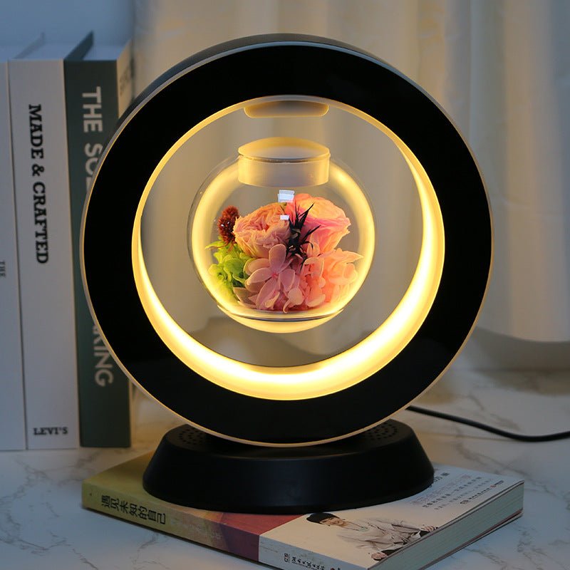 Magnetic levitation flowers