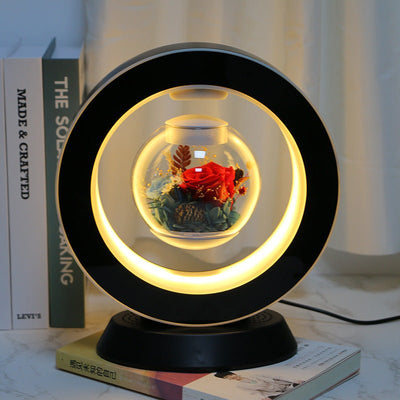 Magnetic levitation flowers