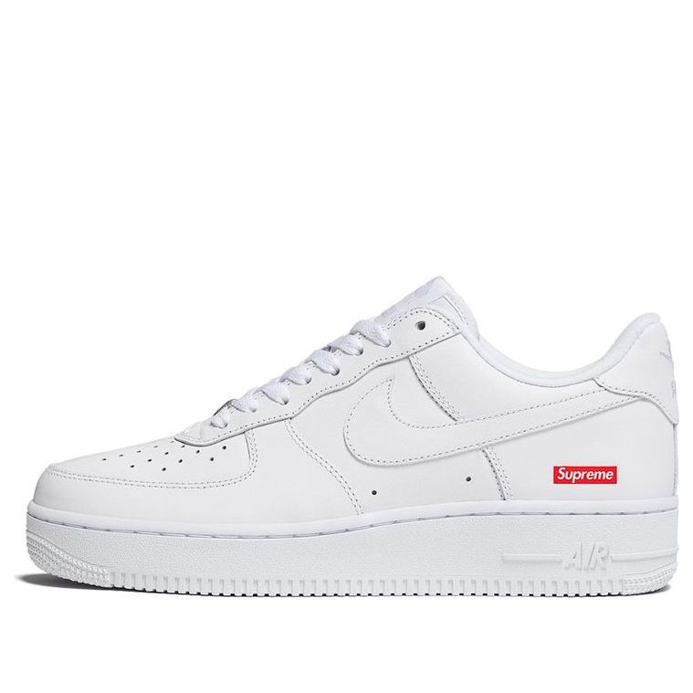 Nike x Supreme Air Force 1 Low 'Box Logo - White' CU9225-100