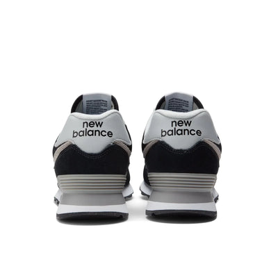 New Balance 574 Core Black with White