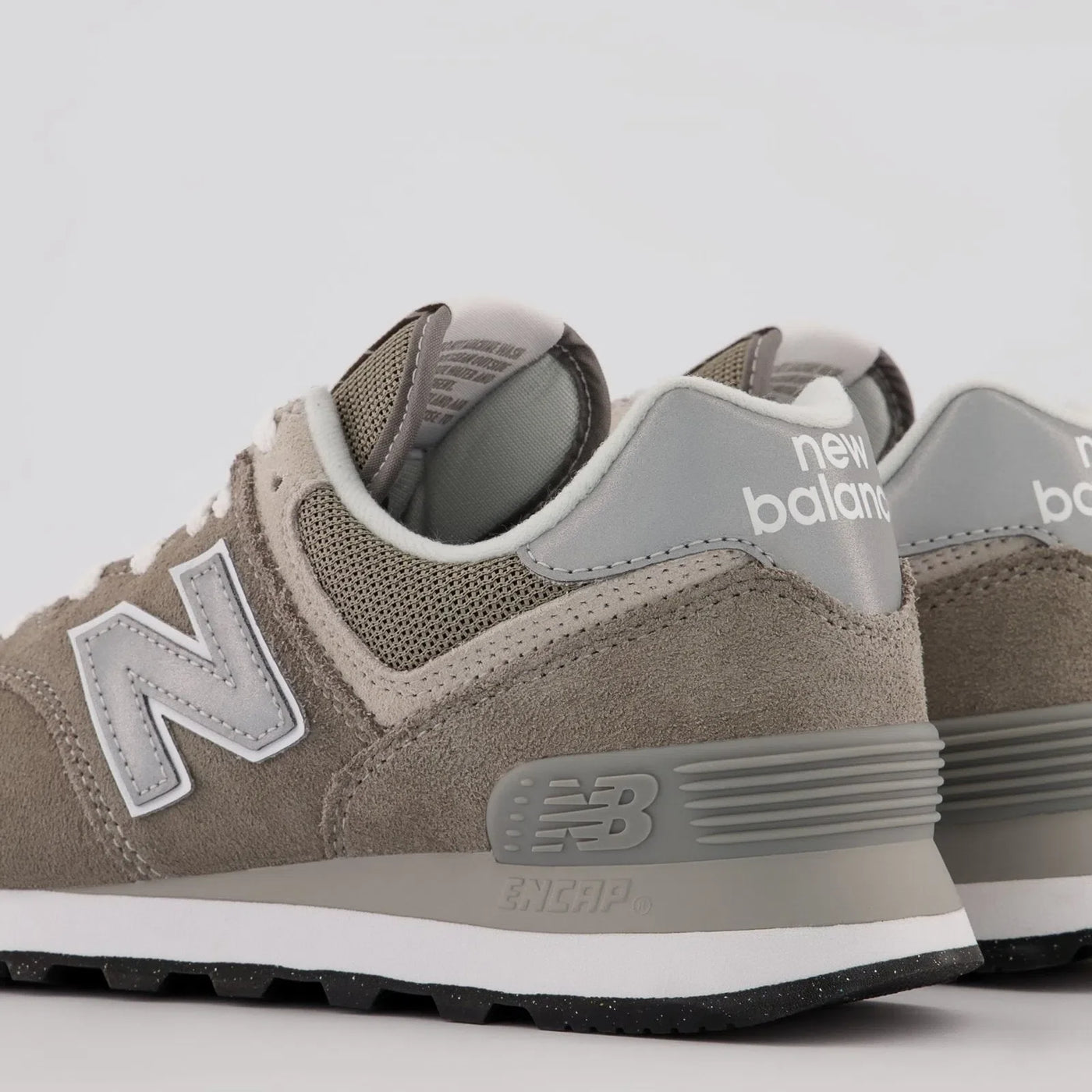 New Balance 574 Core Grey with White