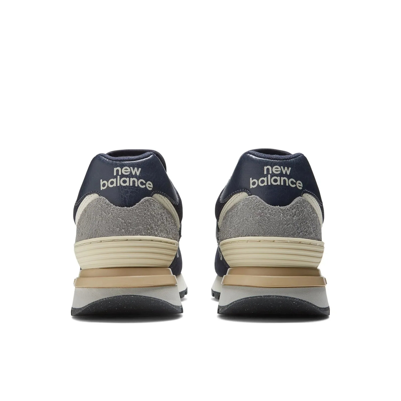 New Balance 574 Navy with White