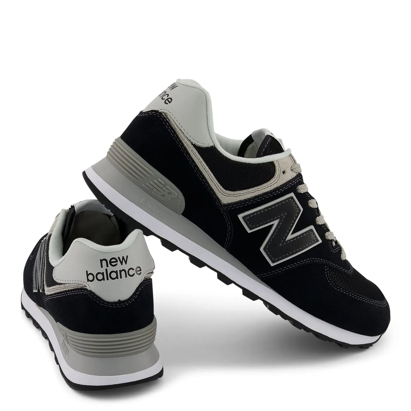 New Balance Lifestyle 574 Black with Black