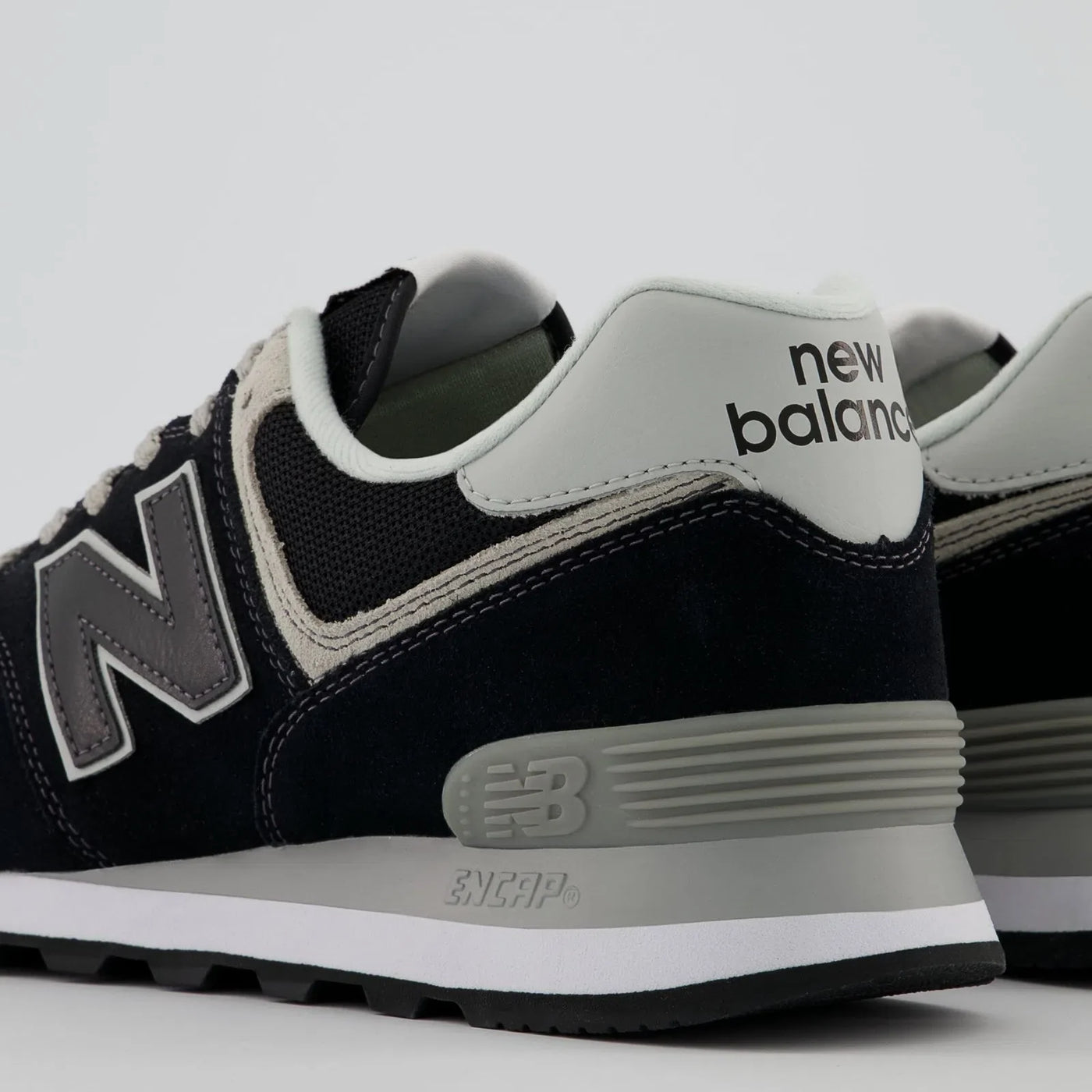 New Balance Lifestyle 574 Black with Black