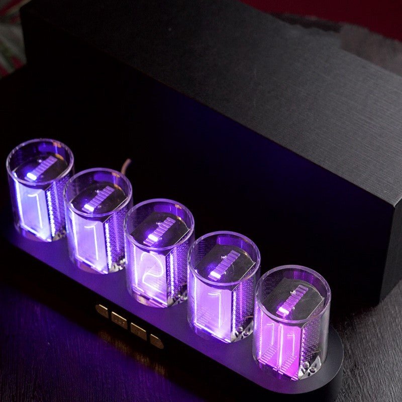 RGB nixie tube clock