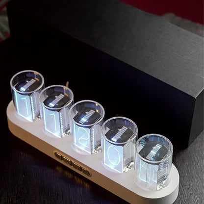 RGB nixie tube clock