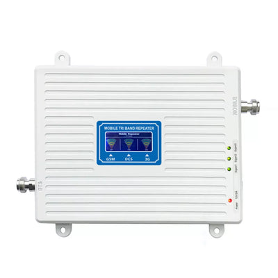 Jio2G/3G/4G LTE Tri- Band Amplifier Cell Phone Mobile Signal 900/1800/2100 GSM DCS Booster - Repeater