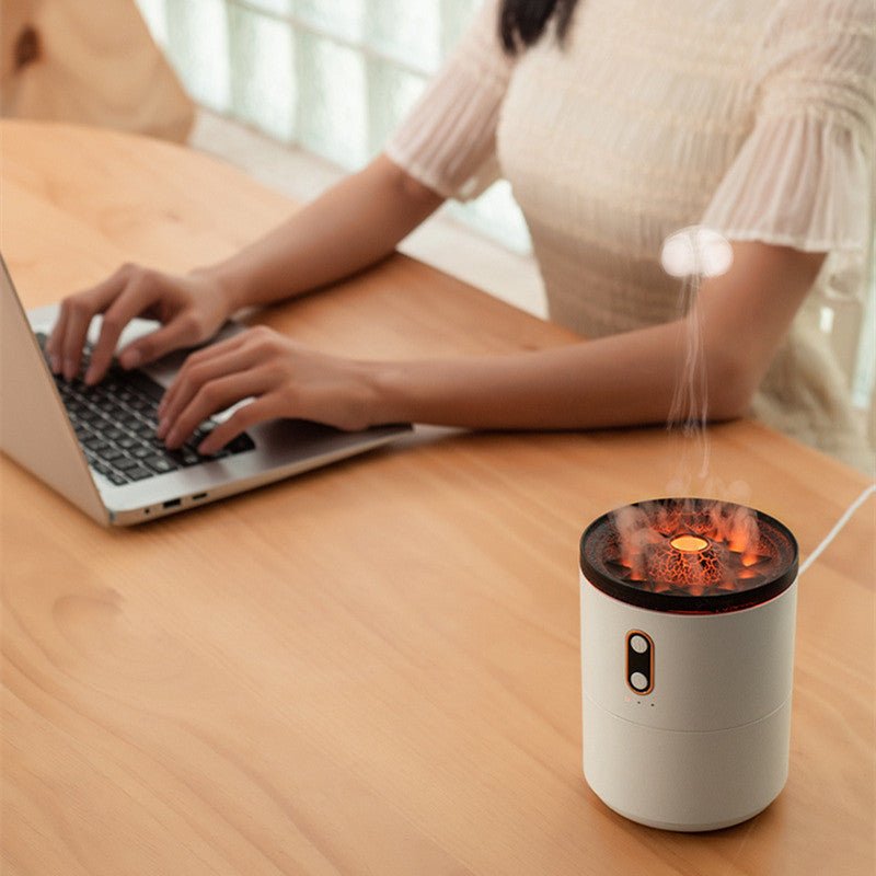 Volcanic aroma diffuser